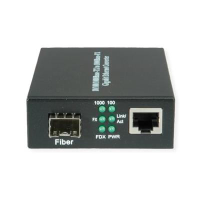 VALUE Gigabit Ethernet Converter, RJ-45 - SFP