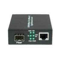 VALUE Gigabit Ethernet Converter, RJ-45 - SFP - thumbnail