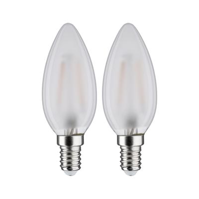 Paulmann 28636 LED-lamp Energielabel G (A - G) E14 3 W Warmwit (Ø x h) 35 mm x 98 mm 2 stuk(s)