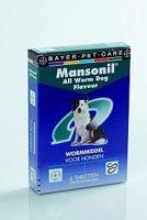 Mansonil hond all worm tabletten - thumbnail