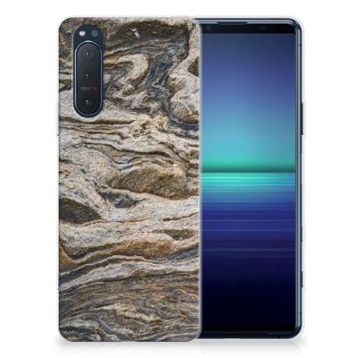 Sony Xperia 5II | TPU | Siliconen hoesje | Steen