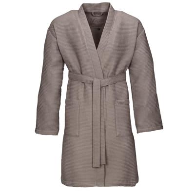 Vossen Vossen Unisex badjas ROM Pique-U pepplestone M