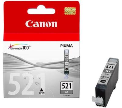 Canon Inktcartridge CLI-521 GY Origineel Single Grijs 2937B001