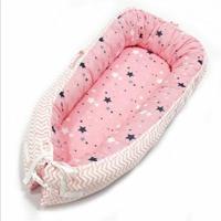 80 * 50cm Portabel Baby Bed pasgeboren Nursing Bionic Bed wieg Cot Baby slapen artefact Bed reizen Bed Bumper(BY-2055) - thumbnail