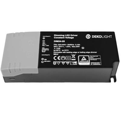 Deko Light BASIC, DIM, CV, 24V 2,5-25W LED-driver Constante spanning 25 W 105 - 1040 mA 24 V 1 stuk(s)