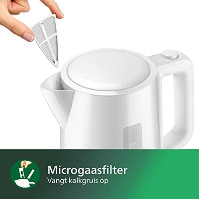 Waterkoker Philips HD9318/00 1,7 L 2200W Wit Zwart Plastic 2200 W 1,7 L