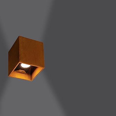 SLV Up - downlighterRusty Square 18cm roestbruin - 1004650