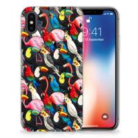Apple iPhone X | Xs | TPU Hoesje | Birds - thumbnail