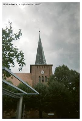 anTON K1 filmkamera met onderwaterbehuizing, zwart