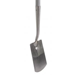 Spade 16 cm blank met glasfiber steel 76 cm Spade 16 cm blank met glasfiber steel 76 cm