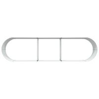 Verhoogde plantenbak Groen 320 x 80 x 44 cm Staal - thumbnail