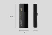 Silicon Power Secure G50 USB Pendrive 16GB Black - thumbnail