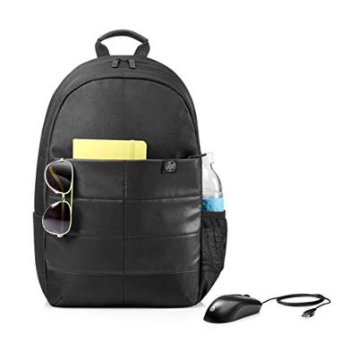 HP HP Classic Backpack - Notebook-Rucksack Laptoprugzak Geschikt voor max. (laptop): 39,6 cm (15,6) Zwart HP HP Classic Backpack - Notebook-Rucksack Laptoprugzak Geschikt voor max. (laptop): 39,6 cm (15,6) Zwart