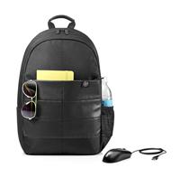 HP HP Classic Backpack - Notebook-Rucksack Laptoprugzak Geschikt voor max. (laptop): 39,6 cm (15,6) Zwart - thumbnail