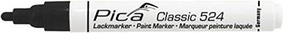 Pica 524/46 Lakmarker | 2-4mm | Ronde tip | Zwart | 10 stuks - PI52446