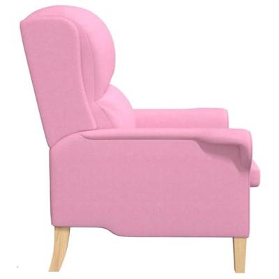 Fauteuil Roze 76 x 94 x 102 cm Stof