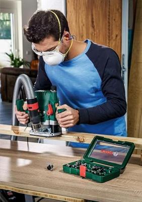 Bosch Accessoires Hardmetalen Frezenset | 15 Delig | 8 mm schacht - 2607019469 - thumbnail