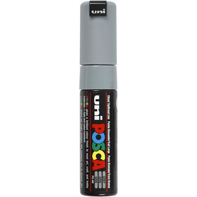 Uni POSCA paintmarker PC-8K, 8 mm, grijs Uni POSCA paintmarker PC-8K, 8 mm, grijs