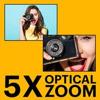 KODAK PIXPRO FZ55-BL 16MP Digitale Camera 5X Optische Zoom 28mm Groothoek 1080P Full HD Video 2,7 inch LCD Vlogging Camera (Blauw) - thumbnail