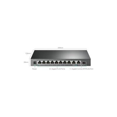 TP-Link TL-SG1210MPE | 8-poorts Gigabit PoE-switch | Eenvoudig slim beheerd | 8 PoE+-poorten @123W, met 2 Uplink Gigabit-poorten + 1 Combo SFP-sleuf | 3 jaar fabrieksgarantie | QoS, Vlan, IGMP & LAG TP-Link TL-SG1210MPE | 8-poorts Gigabit PoE-switch | Eenvoudig slim beheerd | 8 PoE+-poorten @123W, met 2 Uplink Gigabit-poorten + 1 Combo SFP-sleuf | 3 jaar fabrieksgarantie | QoS, Vlan, IGMP & LAG