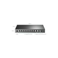 TP-Link TL-SG1210MPE | 8-poorts Gigabit PoE-switch | Eenvoudig slim beheerd | 8 PoE+-poorten @123W, met 2 Uplink Gigabit-poorten + 1 Combo SFP-sleuf | 3 jaar fabrieksgarantie | QoS, Vlan, IGMP & LAG - thumbnail
