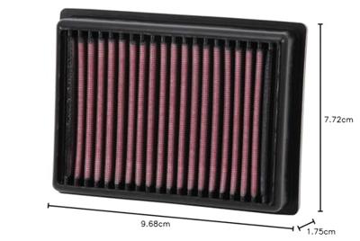 K&N vervangbaar luchtfilter replac. filter kt-1113