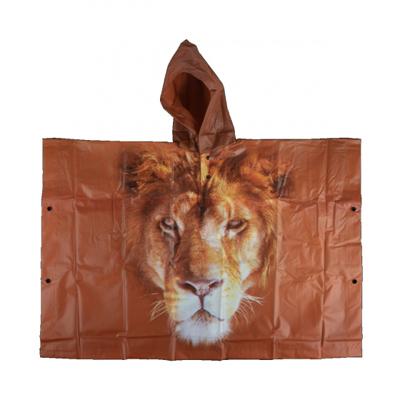 Esschert Design Regenponcho Africa Junior 89 Cm Peva Bruin