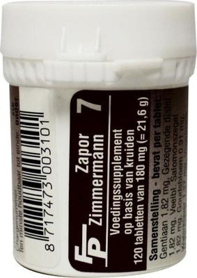 Medizimm Zapor 7 120 Tabletten Medizimm Zapor 7 120 Tabletten