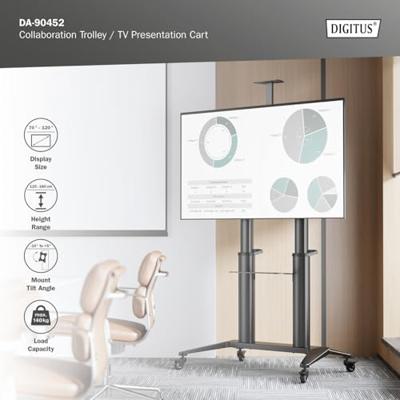 Digitus DA-90452 tv-bevestiging 3,05 m (120 ) Zwart - thumbnail