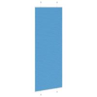 Pliss rolgordijn 70x200 cm stofbreedte 69,4 cm polyester blauw - thumbnail