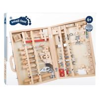 Small Foot - houten gereedschapskist deluxe met gereedschap, 28dlg. - thumbnail