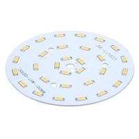 5 STÜCK 15W SMD 5730 Warm witte aluminium basis licht paneel 30 LEDs 1350 LM 3000-6500K Diameter: 100mm - thumbnail