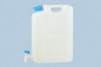 Hunersdorff Waterjerrycan | 22 l HD-PE stapelbaar, met uitloopkraan | H495xB350xD165mm | 1 stuk - 816700 816700 - thumbnail