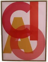 Kersten wanddecoratie papier ciao 60x3.8cm multi - thumbnail