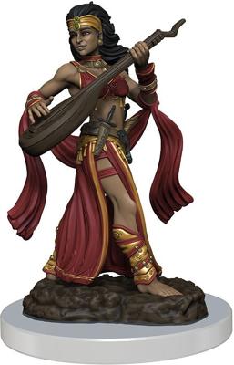 Pathfinder Battles: Female Human Bard Premium Painted Figure