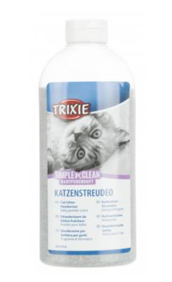 Trixie simple'n'nclean geurverdrijver kattenbak babypoedergeur