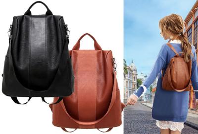 Anti-diefstal rugzak en schoudertas