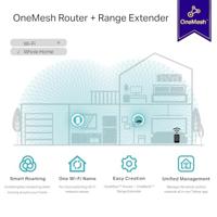 TP-LINK RE330 netwerkextender Netwerkrepeater Wit 10, 100 Mbit/s - thumbnail