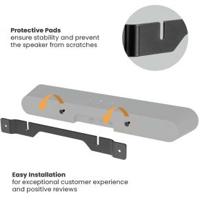 Soundbar Beugel | Geschikt voor: Sonos Ray™ | Wand | 2 kg | Vast | ABS / Staal | Zwart - thumbnail