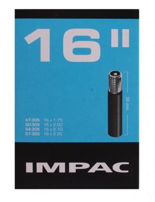 Impac binnenband (by schwalbe) av16 16x1.75/2.35 etrto 47/57-305, ventiel:schrader/auto 35mm