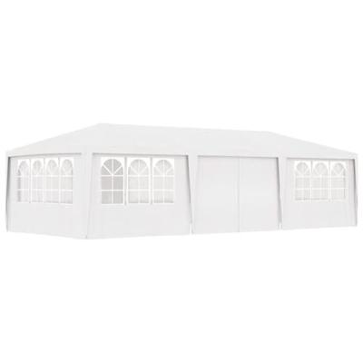 VidaXL Partytent met zijwanden professioneel 90 g/m² 4x9 m wit