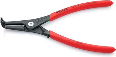 Knipex 49 41 A31 Precisie-borgveertang Geschikt voor borgringen Buitenringen 40-100 mm Puntvorm 90° haaks Knipex 49 41 A31 Precisie-borgveertang Geschikt voor borgringen Buitenringen 40-100 mm Puntvorm 90° haaks