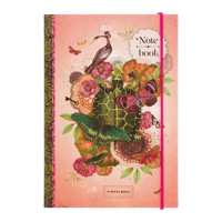 Pimpelmees A6 Notitieboek Peach - thumbnail