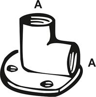 Cornat Galva Muurplaat Haaks Vv 1/2 (471) - VFB47112 - thumbnail