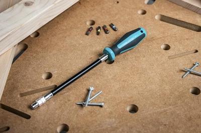 Wolfcraft Handschroevendraaier | Flexibele schacht | 289 mm | 1 stuk - 1236000