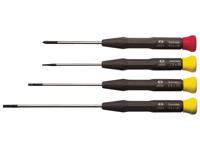 C.K Schroevendraaierset ESD 4-delig Plat, Kruiskop Phillips - thumbnail