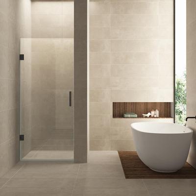 Nisdeur BWS Miley 80x200 cm 8 mm Nano Helder Glas Gunmetal