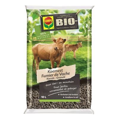 COMPO Bio Koemest - meststof voor sier- en moestuin (10 l) COMPO Bio Koemest - meststof voor sier- en moestuin (10 l)