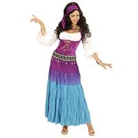 Zigeunerin Vrouw Kostuum Zamira - thumbnail