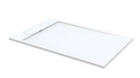 Douchebak Best Design Decent 180x90x4.5 cm Solid Surface Mat Wit - thumbnail